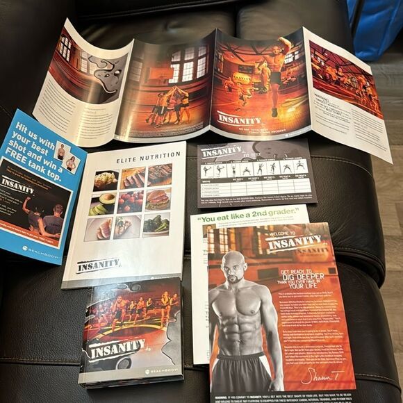 Insanity by Beachbody. Original packaging. NWTs. Shawn T will work you out! DVDs - Picture 1 of 14